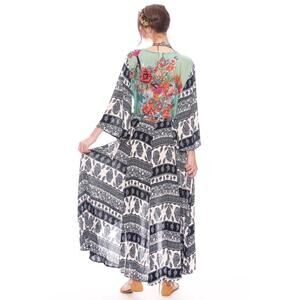 fitted lace wedding dress Aratta-VERONICA MAXI SHIRT – Ty'Couture Boutique main image 1